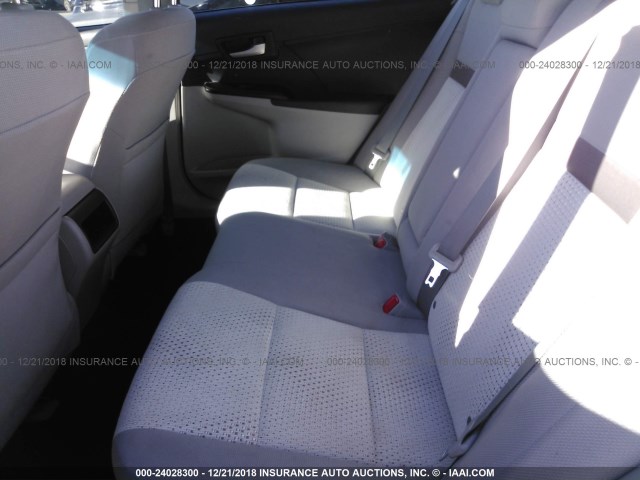 4T4BF1FK5CR260558 - 2012 TOYOTA CAMRY SE/LE/XLE 银色 照片 8