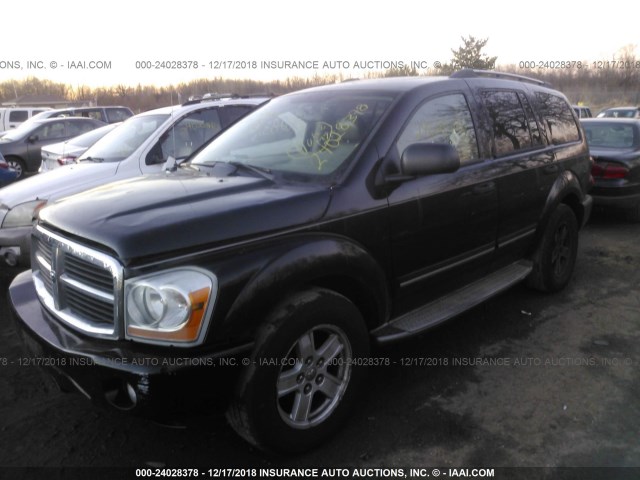 1D8HB58266F126466 - 2006 DODGE DURANGO LIMITED BLACK photo 2