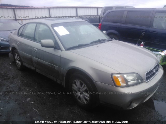 4S3BE896X47202728 - 2004 SUBARU LEGACY OUTBACK 3.0 H6/3.0 H6 VDC BEIGE photo 1