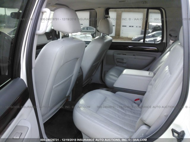 5LMEU68H84ZJ22252 - 2004 LINCOLN AVIATOR 白色 照片 8