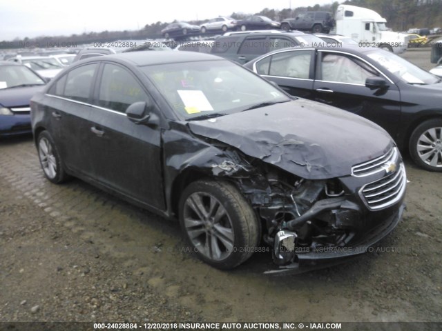 1G1PG5SB2G7223558 - 2016 CHEVROLET CRUZE LIMITED LTZ BLACK photo 1