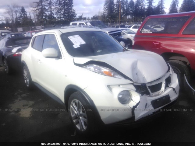 JN8AF5MVXCT113080 - 2012 NISSAN JUKE S/SV/SL WHITE photo 1