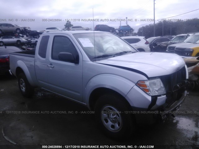 1N6BD0CT2CC478116 - 2012 NISSAN FRONTIER S/SV SILVER photo 1