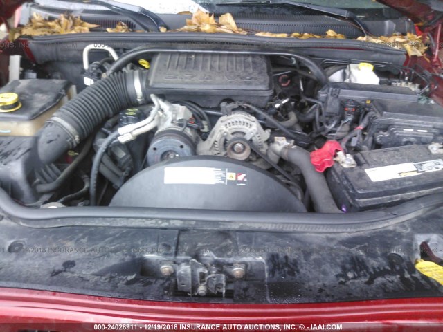 1J8HH48K96C206619 - 2006 JEEP COMMANDER Qırmızı foto 10