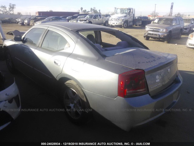 2B3KA43G46H306548 - 2006 DODGE CHARGER SE/SXT GRAY photo 3