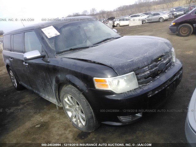 2FMDK53C49BA34772 - 2009 FORD FLEX LIMITED BLACK photo 1