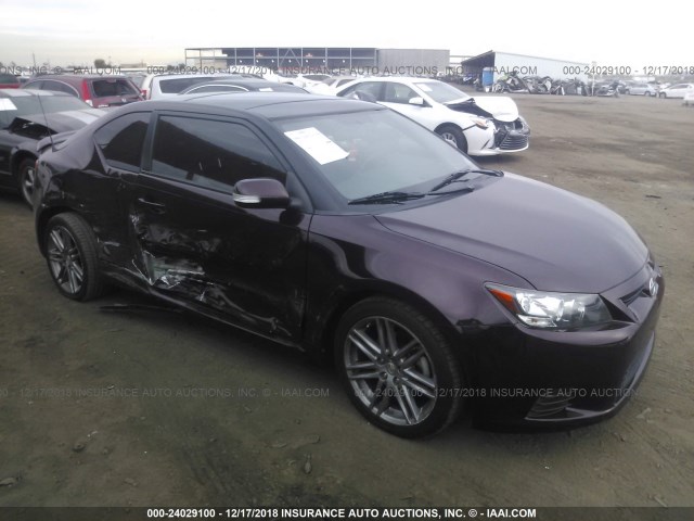 JTKJF5C73C3030985 - 2012 TOYOTA SCION TC 紫色 照片 1