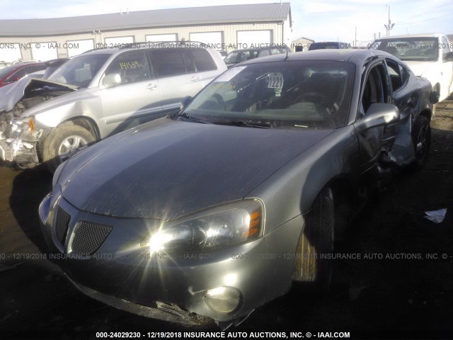 2G2WP542X51177380 - 2005 PONTIAC GRAND PRIX GRAY photo 2