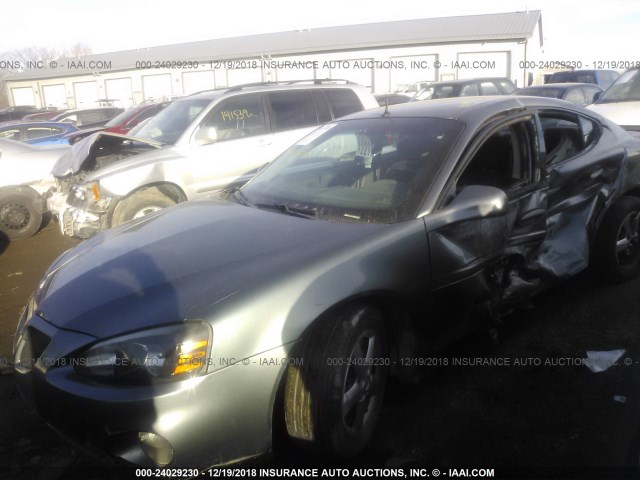 2G2WP542X51177380 - 2005 PONTIAC GRAND PRIX GRAY photo 6
