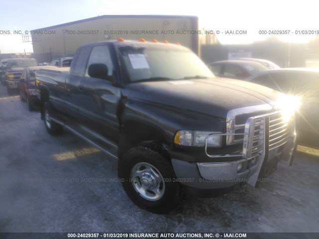 1B7KF236X1J529518 - 2001 DODGE RAM 2500 Dark Blue photo 1