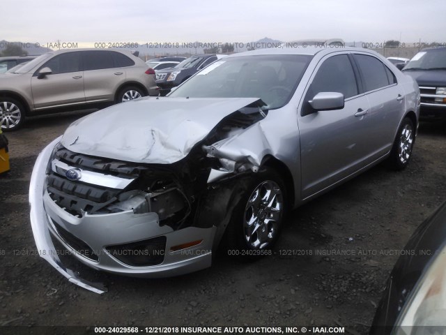 3FAHP0HAXBR235784 - 2011 FORD FUSION SE ვერცხლისფერი ფოტო 2