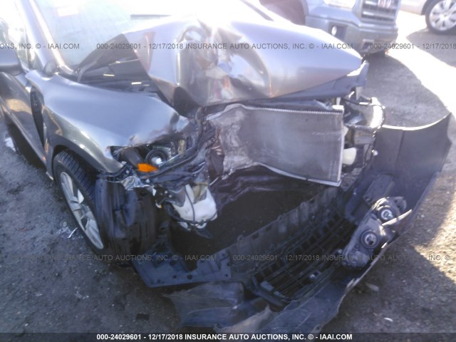 2HGFA1F92AH545621 - 2010 HONDA CIVIC EXL GRAY photo 6