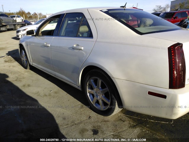 1G6DW677560214404 - 2006 CADILLAC STS WHITE photo 3