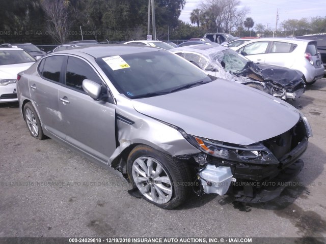 5XXGM4A77FG461256 - 2015 KIA OPTIMA LX فضي صورة 1
