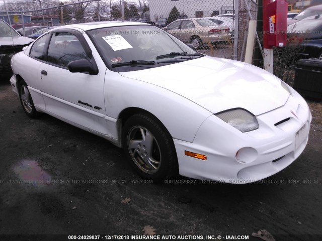 1G2JD12F927381653 - 2002 PONTIAC SUNFIRE GT WHITE photo 1