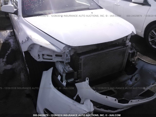 1G1ZC5EB1AF292965 - 2010 CHEVROLET MALIBU 1LT WHITE photo 6