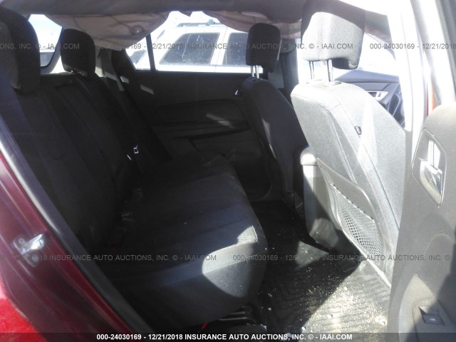 2GKALMEK6F6266267 - 2015 GMC TERRAIN SLE RED photo 8