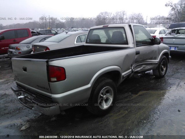 1GCCS14X538118247 - 2003 CHEVROLET S TRUCK S10 TAN photo 4