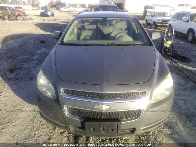 1G1ZF57519F247132 - 2009 CHEVROLET MALIBU HYBRID GRAY photo 6