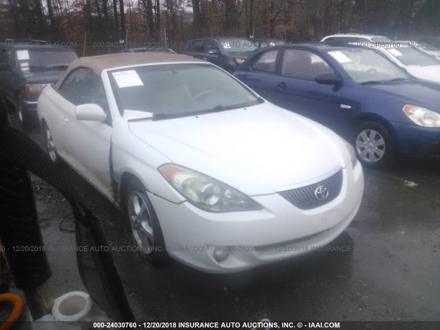 4T1FA38P56U079298 - 2006 TOYOTA CAMRY SOLARA SE/SLE WHITE photo 1