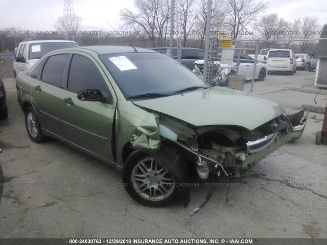1FAFP34N17W330580 - 2007 FORD FOCUS ZX4/S/SE/SES GREEN photo 1