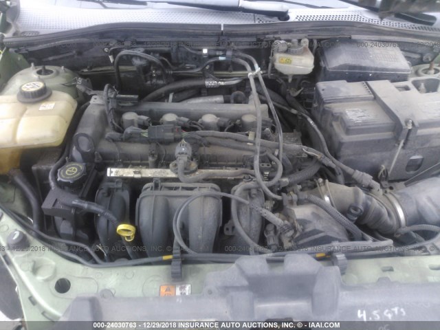 1FAFP34N17W330580 - 2007 FORD FOCUS ZX4/S/SE/SES Жасыл фото 10