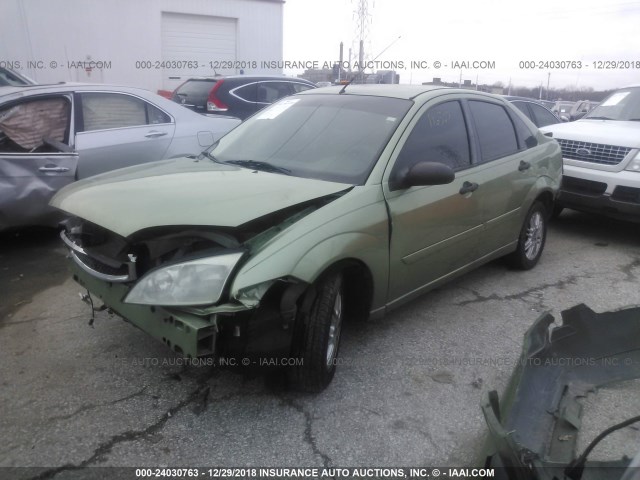 1FAFP34N17W330580 - 2007 FORD FOCUS ZX4/S/SE/SES GREEN photo 2
