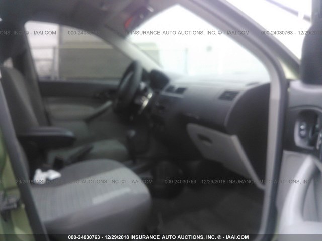 1FAFP34N17W330580 - 2007 FORD FOCUS ZX4/S/SE/SES Жасыл фото 5