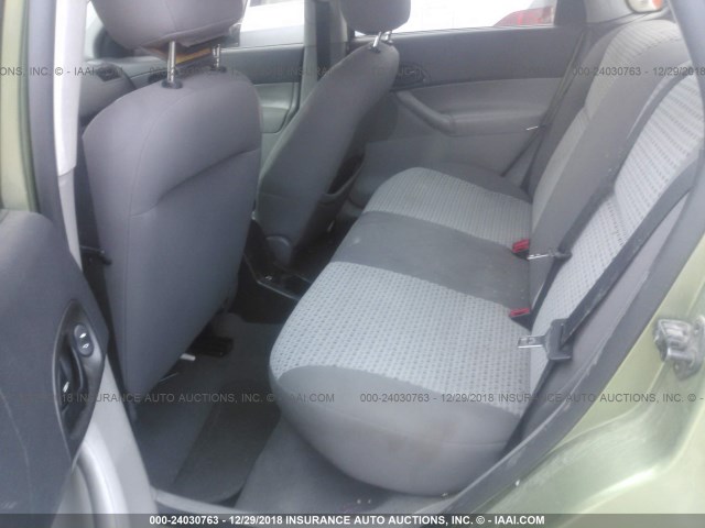 1FAFP34N17W330580 - 2007 FORD FOCUS ZX4/S/SE/SES Жасыл фото 8