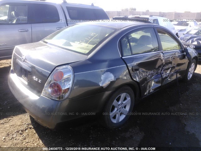 1N4AL11E52C147790 - 2002 NISSAN ALTIMA S/SL GRAY photo 4