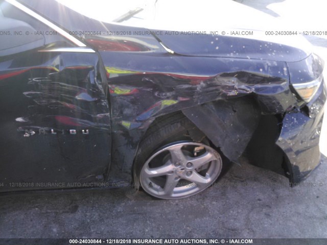 1G1ZB5ST1JF200611 - 2018 CHEVROLET MALIBU LS Dark Blue photo 6