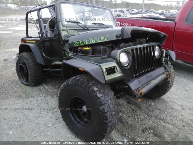 1J4FY29P3XP495708 - 1999 JEEP WRANGLER / TJ SE GREEN photo 1