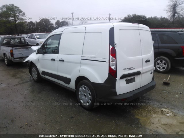 NM0LS6E70H1309180 - 2017 FORD TRANSIT CONNECT XL WHITE photo 3