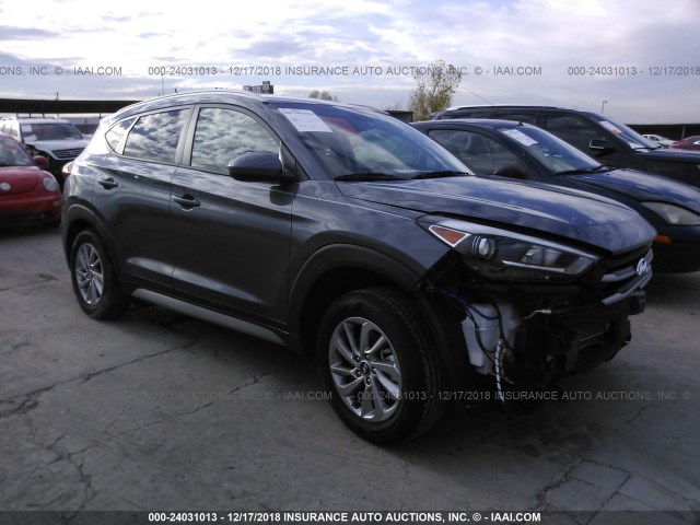 KM8J33A48HU483316 - 2017 HYUNDAI TUCSON LIMITED/SPORT AND ECO/SE GRAY photo 1