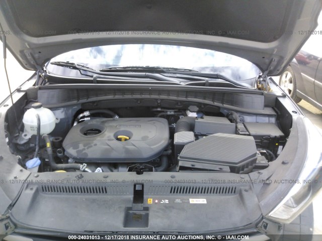 KM8J33A48HU483316 - 2017 HYUNDAI TUCSON LIMITED/SPORT AND ECO/SE GRAY photo 10