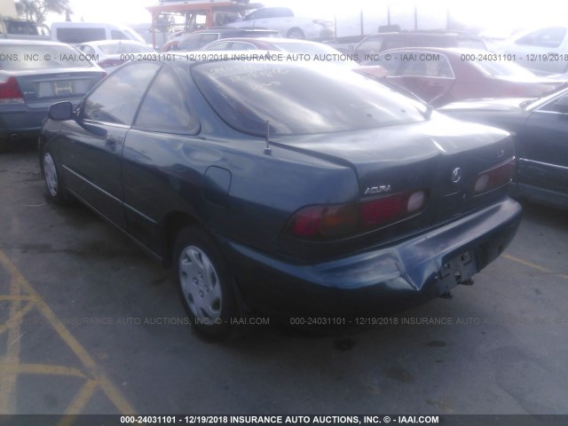 JH4DC4454VS017478 - 1997 ACURA INTEGRA LS GREEN photo 3