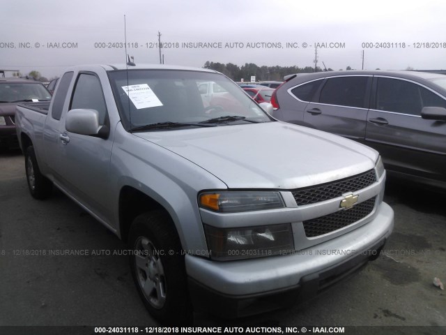 1GCESCF96C8114372 - 2012 CHEVROLET COLORADO LT SILVER photo 1