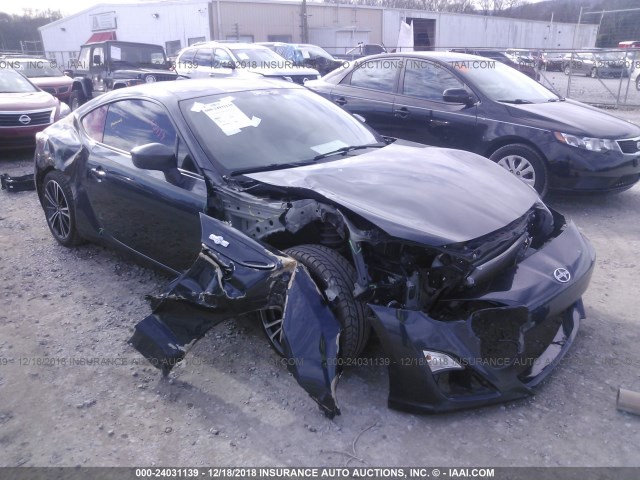 JF1ZNAA10D2700591 - 2013 TOYOTA SCION FR-S GRAY photo 1