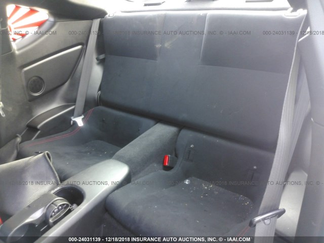JF1ZNAA10D2700591 - 2013 TOYOTA SCION FR-S GRAY photo 8