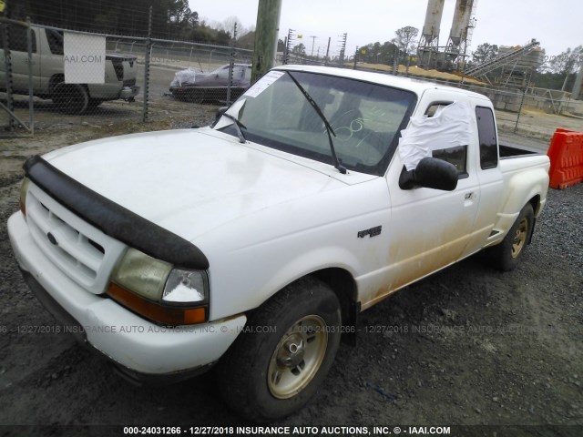 1FTYR14V6XPB35702 - 1999 FORD RANGER WHITE photo 2