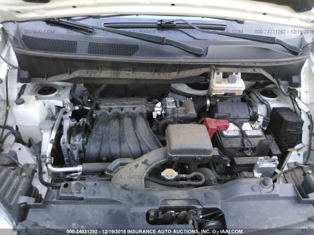 3N63M0YN7HK714761 - 2017 CHEVROLET CITY EXPRESS LS WHITE photo 10