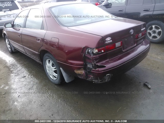 4T1BG22K4XU569771 - 1999 TOYOTA CAMRY CE/LE/XLE MAROON photo 6