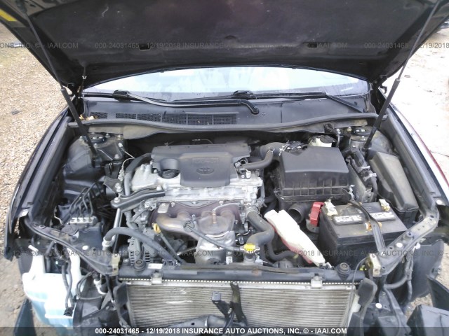 4T1BF1FK8EU428321 - 2014 TOYOTA CAMRY L/SE/LE/XLE შავი ფოტო 10