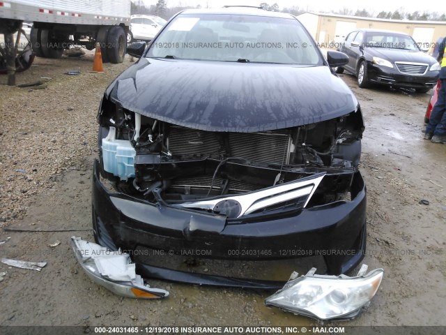 4T1BF1FK8EU428321 - 2014 TOYOTA CAMRY L/SE/LE/XLE შავი ფოტო 6