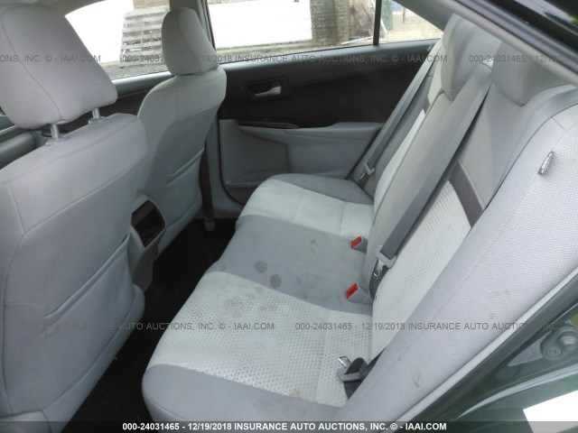 4T1BF1FK8EU428321 - 2014 TOYOTA CAMRY L/SE/LE/XLE შავი ფოტო 8