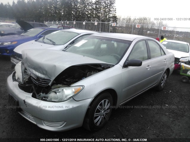 4T1BE32K86U109961 - 2006 TOYOTA CAMRY LE/XLE/SE SILVER photo 2