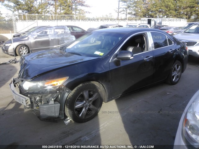 JH4CU2F66CC025205 - 2012 ACURA TSX TECH BLACK photo 2