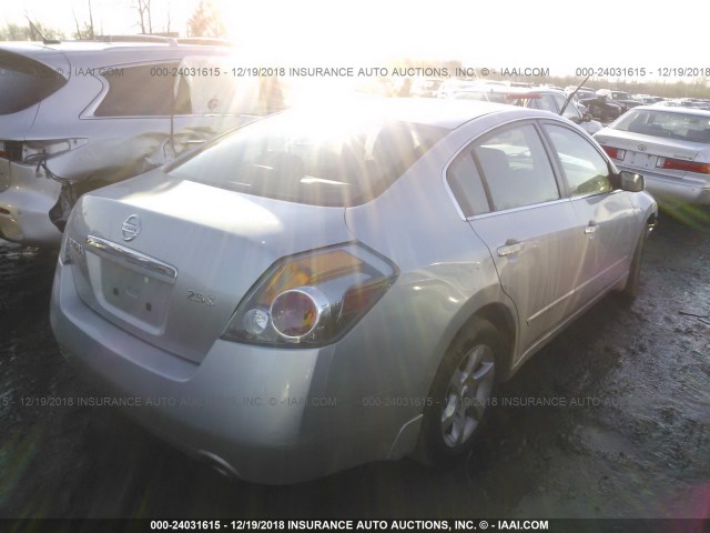 1N4AL21E28N554209 - 2008 NISSAN ALTIMA 2.5/2.5S SILVER photo 4