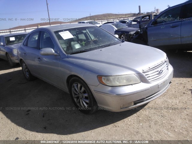 KMHFC46F06A107147 - 2006 HYUNDAI AZERA SE/LIMITED SILVER photo 1