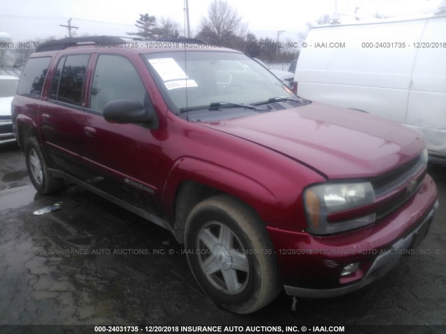 1GNET16S636176488 - 2003 CHEVROLET TRAILBLAZER EXT MAROON photo 1